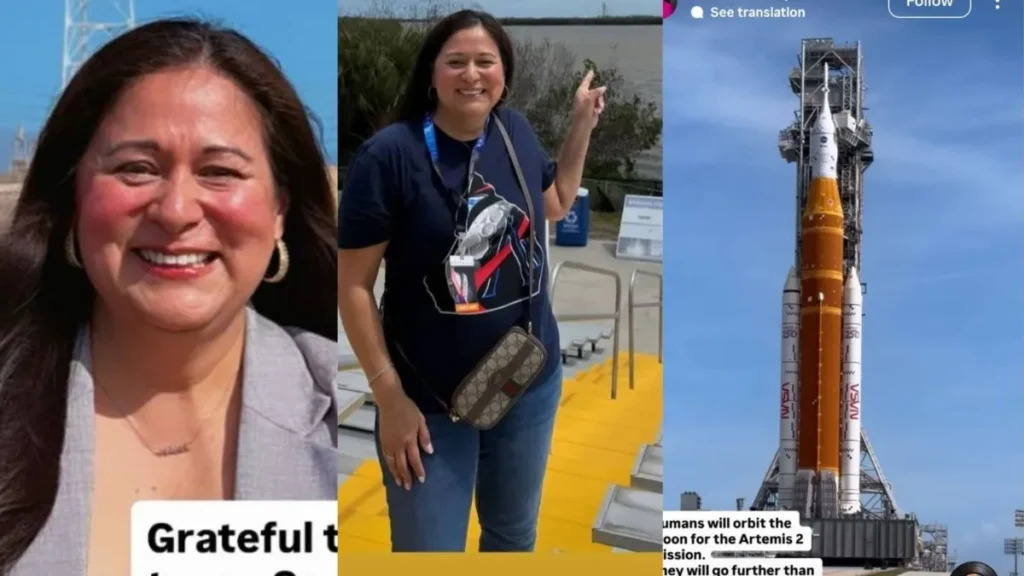 Así vivió una ingeniera salvadoreña en la NASA el lanzamiento de Artemis II