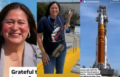 Así vivió una ingeniera salvadoreña en la NASA el lanzamiento de Artemis II