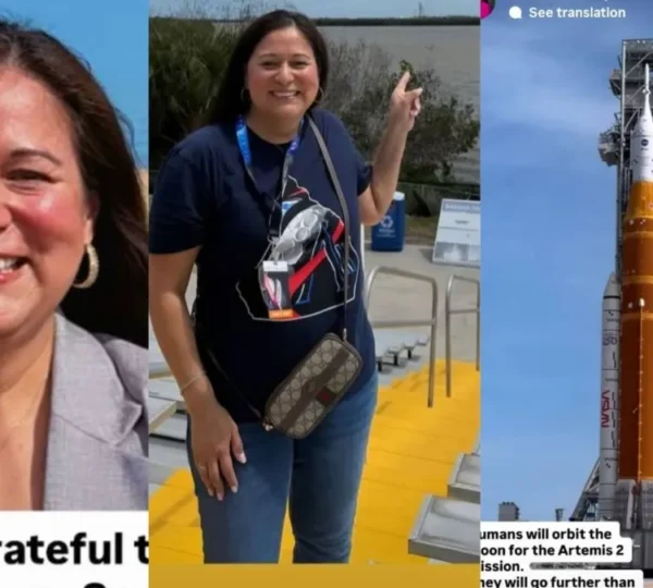 Así vivió una ingeniera salvadoreña en la NASA el lanzamiento de Artemis II